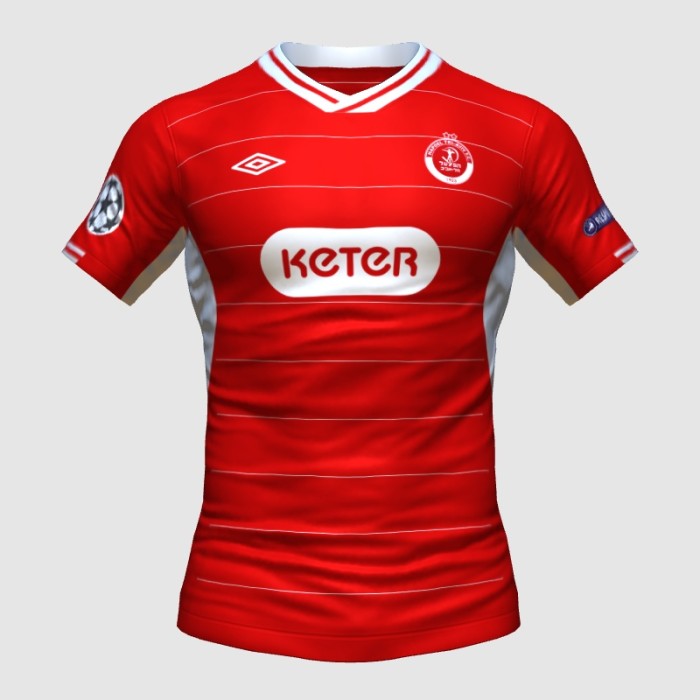 Hapoel Tel Aviv Home Retro Jersey 2010/11