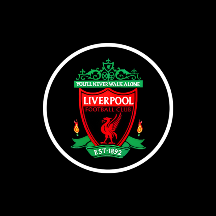 Football Club Universal LED HD Logo Wireless Car Door Welcome Lamp Light Projector Light