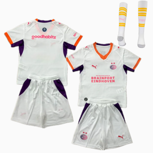 PSV Eindhoven Away Kids Suit & Socks 26/27