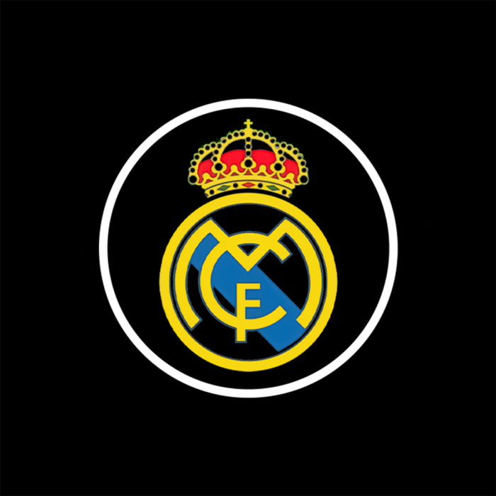 Football Club Universal LED HD Logo Wireless Car Door Welcome Lamp Light Projector Light