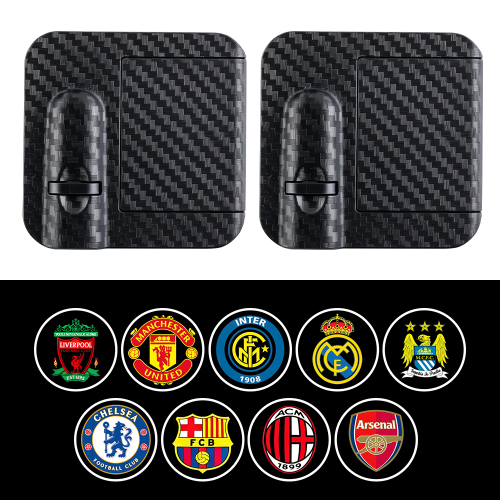 Football Club Universal LED HD Logo Wireless Car Door Welcome Lamp Light Projector Light