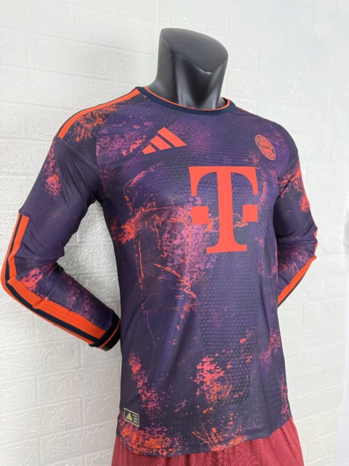 Bayern Munich Third Player Long Sleeve Jersey 26/27