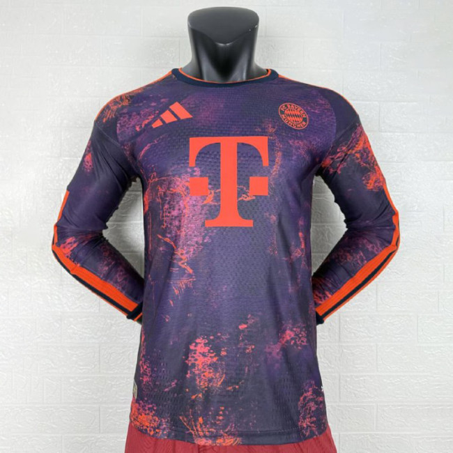 Bayern Munich Third Player Long Sleeve Jersey 26/27