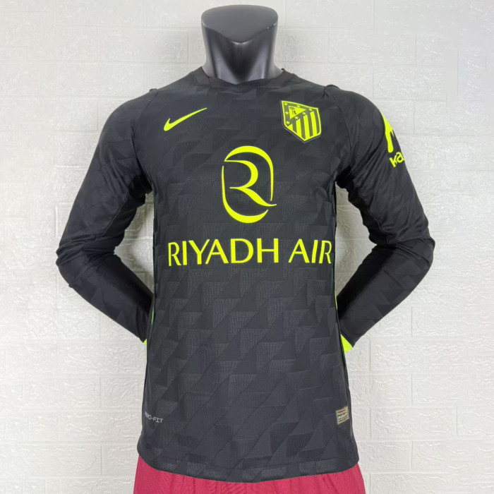 Atletico Madrid Away Player Long Sleeve Man Jersey 26/27