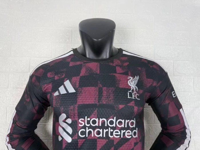 Liverpool Third  Man Player Long Sleeve Jersey 26/27