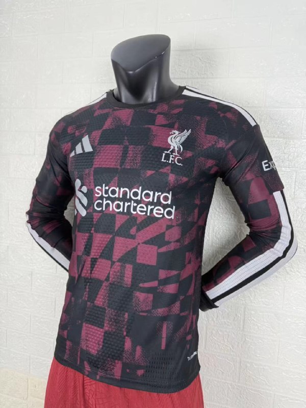 Liverpool Third  Man Player Long Sleeve Jersey 26/27