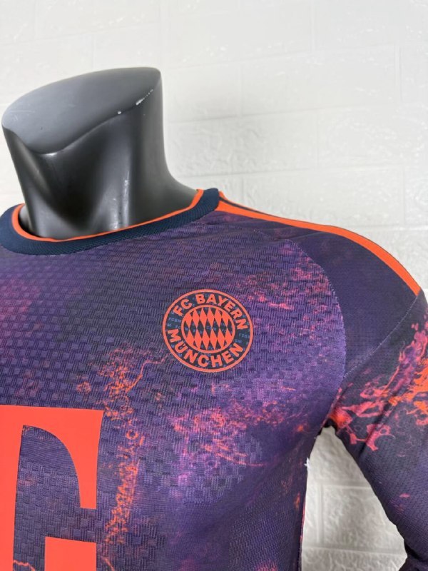 Bayern Munich Third Player Long Sleeve Jersey 26/27
