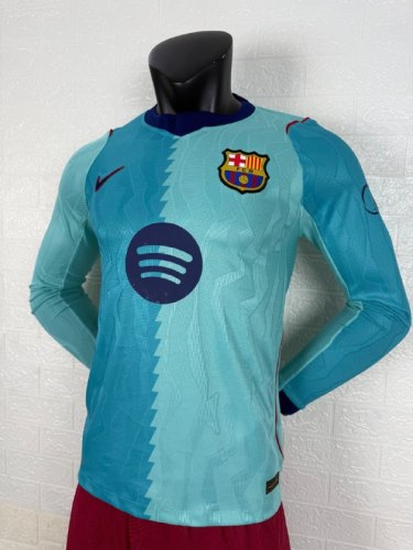 Barcelona Third Player Long Sleeve Jersey 26/27