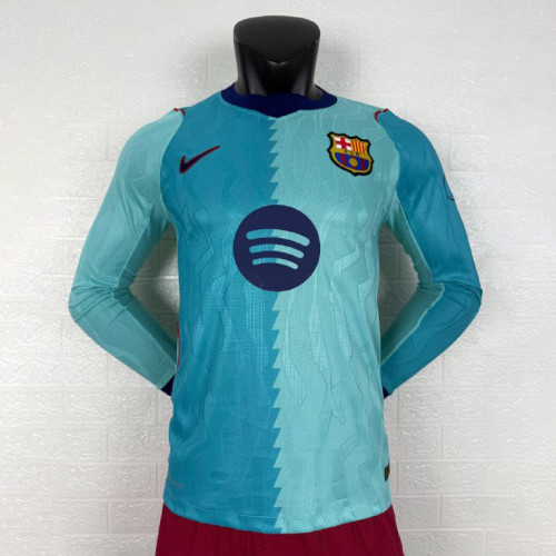 Barcelona Third Player Long Sleeve Jersey 26/27