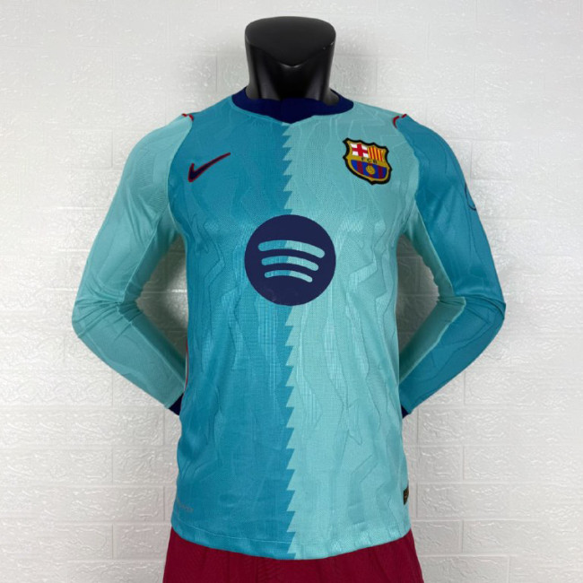 Barcelona Third Player Long Sleeve Jersey 26/27