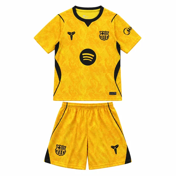 Barcelona Yellow Goalkeeper Kids Suit 26/27