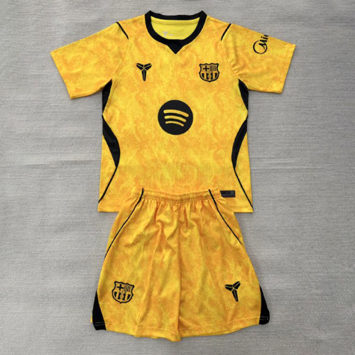 Barcelona Yellow Goalkeeper Men Jersey Suit 26/27