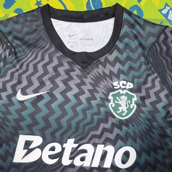 Sporting Lisbon Black Goalkeeper Man Jersey 26/27
