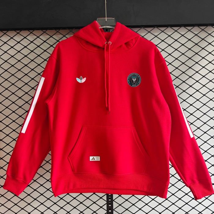 Inter Miami Fleece Lined Hoodie Sweatshirt Training Jersey 26/27 (Multiple colors)