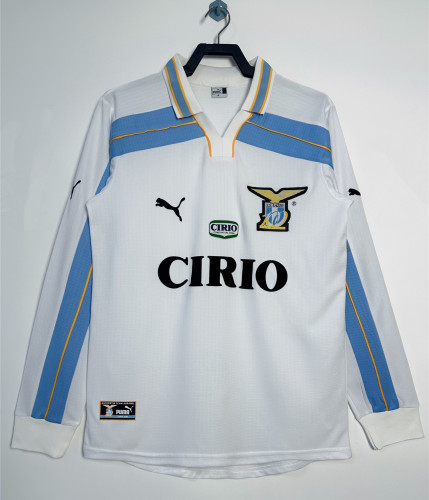 Lazio Third Long Sleeve Retro Jersey 1999/00