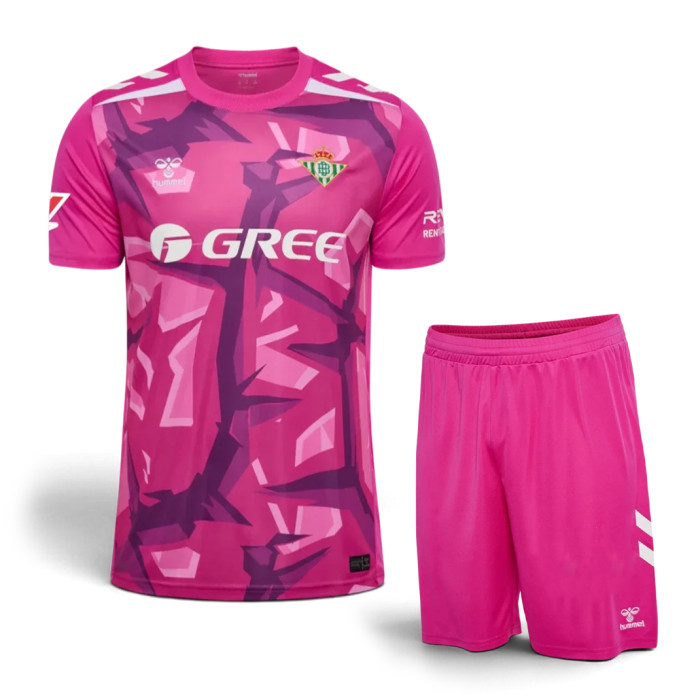 Real Betis Pink Goalkeeper Men Jersey Suit 26/27
