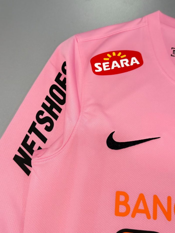 Santos Pink Special Long Sleeve Man Jersey 2011/12