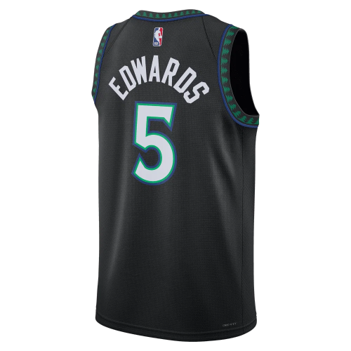 Minnesota Timberwolves Man Jersey Black 22/23
