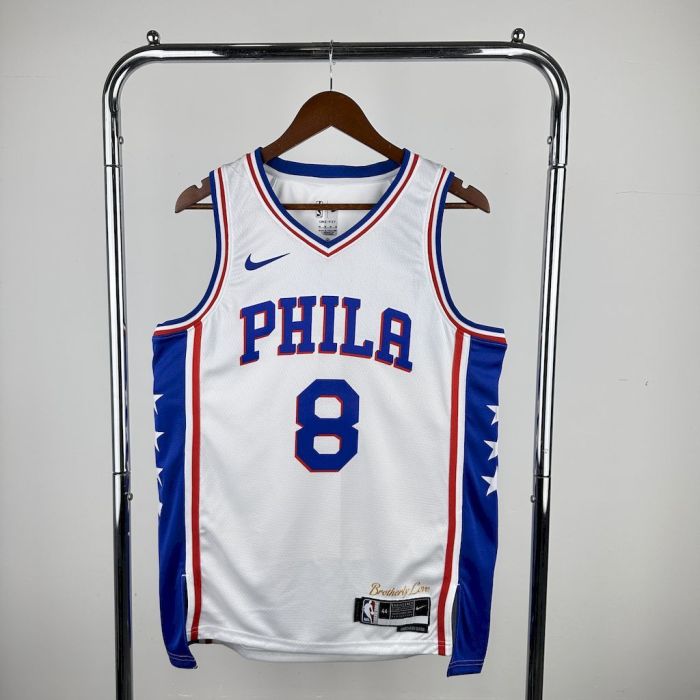 Paul George Philadelphia 76ers 2023/24 Swingman Home Jersey White