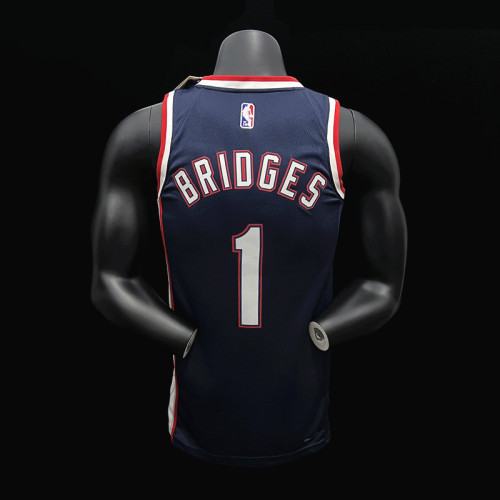 Mikal Bridges Brooklyn Nets City Edition Swingman Jersey 2021/22