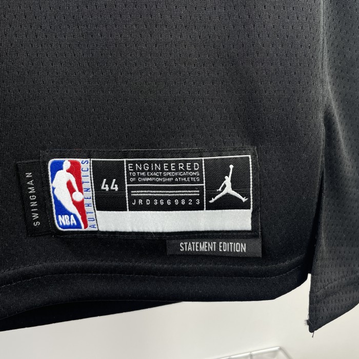Kyrie Irving Boston Celtics Statement Edition Swingman Retro Jersey Black