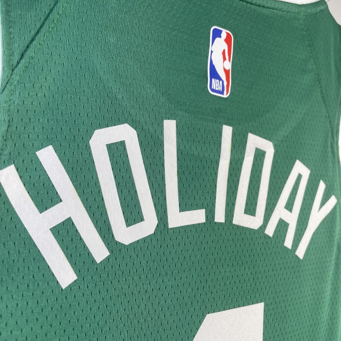 Jrue Holiday Boston Celtics Icon Edition Swingman away Jersey Green