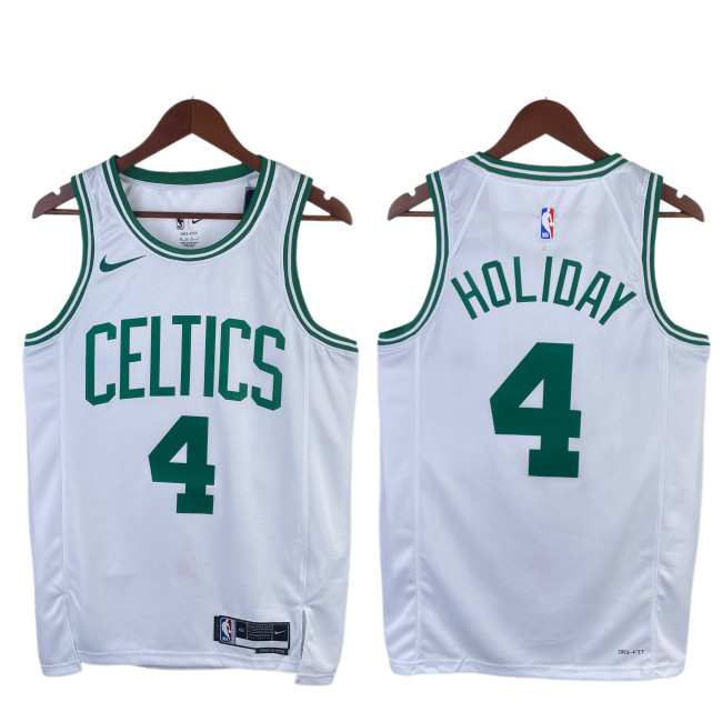 Jrue Holiday Boston Celtics Association Edition Swingman home Jersey White