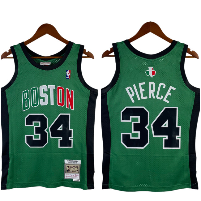 Paul Pierce Boston Celtics Hardwood Classics Swingman Retro Jersey Green