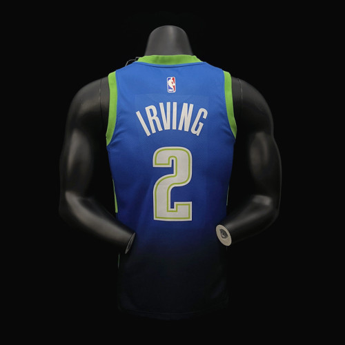 Kyrie Irving Dallas Mavericks City Edition Swingman Jersey Blue