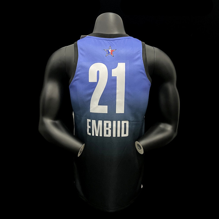 Joel Embiid 2023 All-Star East Swingman Jersey Gradient