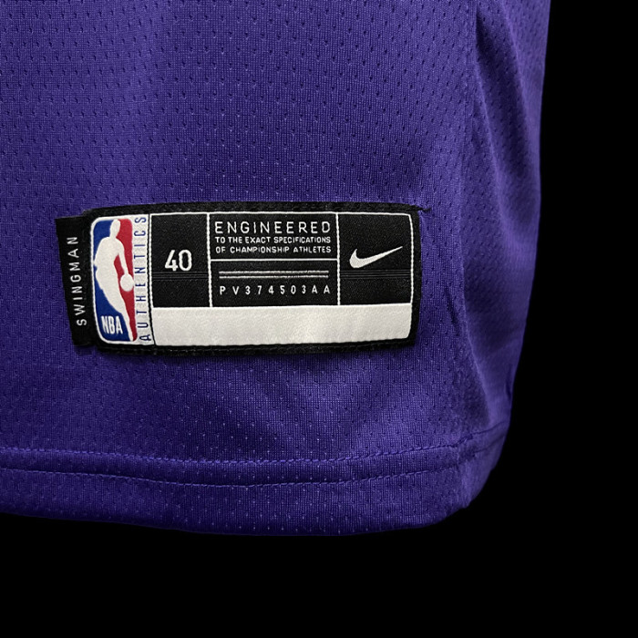 Kevin Durant City Phoenix Suns Icon Edition 23/24 Swingman Jersey Purple