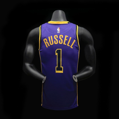 D'Angelo Russell Los Angeles Lakers Statement Edition Swingman Jersey 22/23 Purple