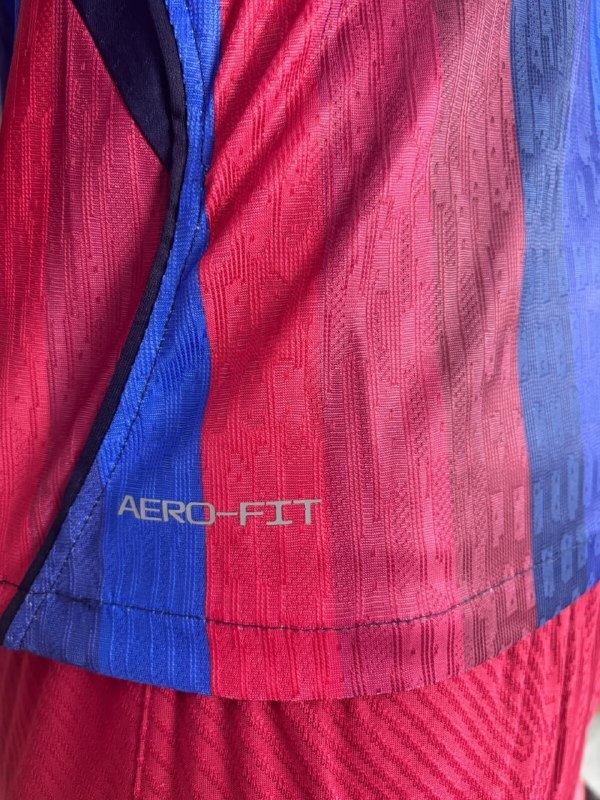 Barcelona Home Player Long Sleeve Jersey 26/27