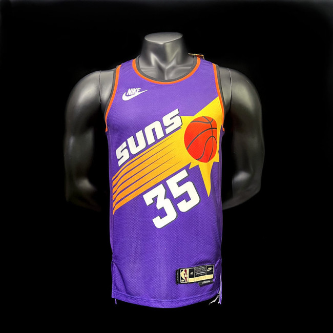 Kevin Durant City Phoenix Suns Classic Edition Swingman Jersey Purple