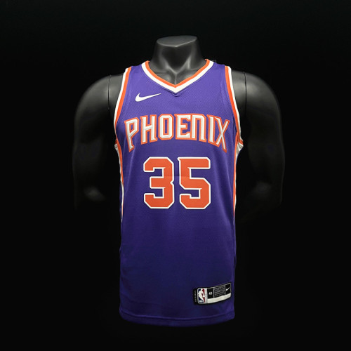 Kevin Durant City Phoenix Suns Icon Edition 23/24 Swingman Jersey Purple