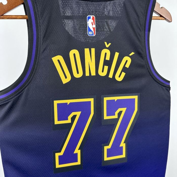 Luka Dončić Los Angeles City Edition Swingman Jersey 24/25 Purple