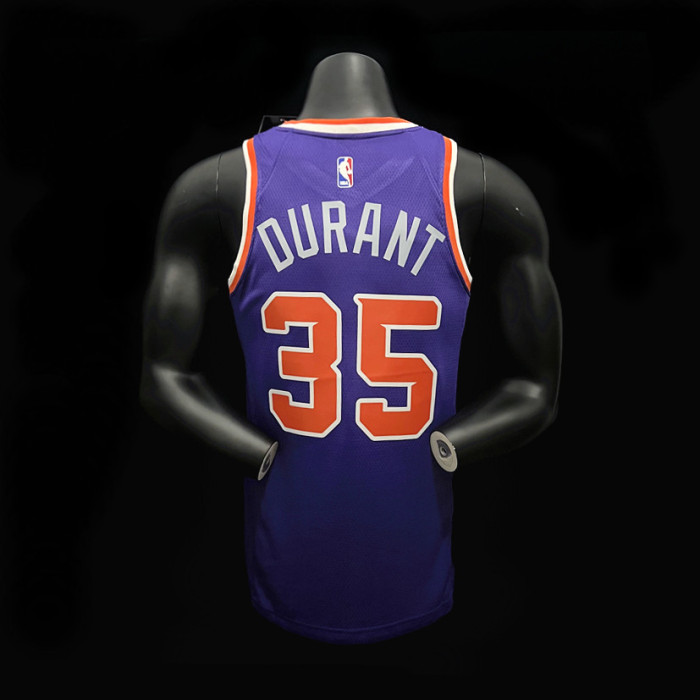 Kevin Durant City Phoenix Suns Icon Edition 23/24 Swingman Jersey Purple