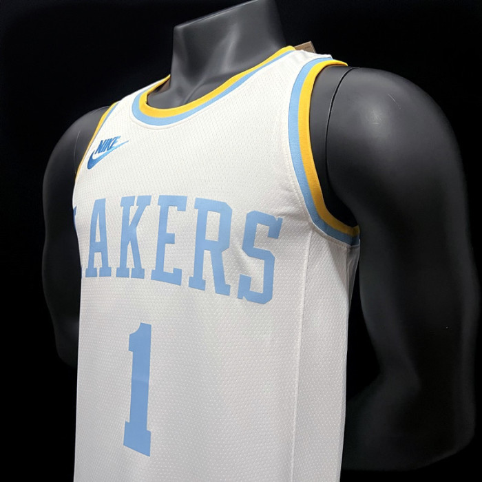 D'Angelo Russell Los Angeles Lakers Classic Edition Swingman Jersey 22/23 White