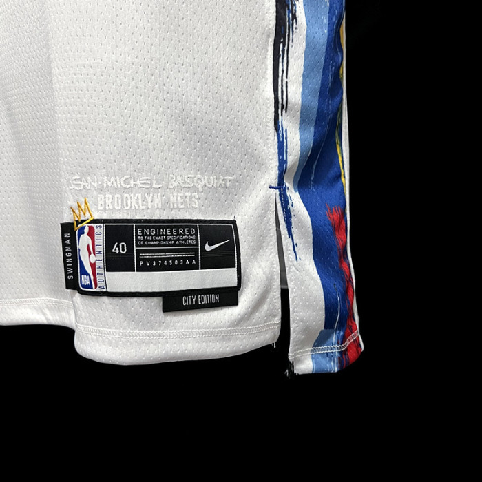Mikal Bridges Brooklyn Nets City Edition Swingman Jersey White