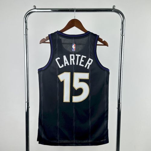Vince Carter Toronto Raptors City Edition Swingman Jersey 24/25 Black