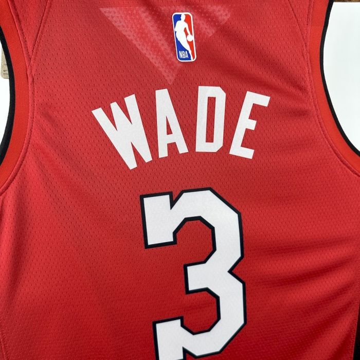 Dwyane Wade Miami Heat City Edition 24/25 Swingman Jersey Red