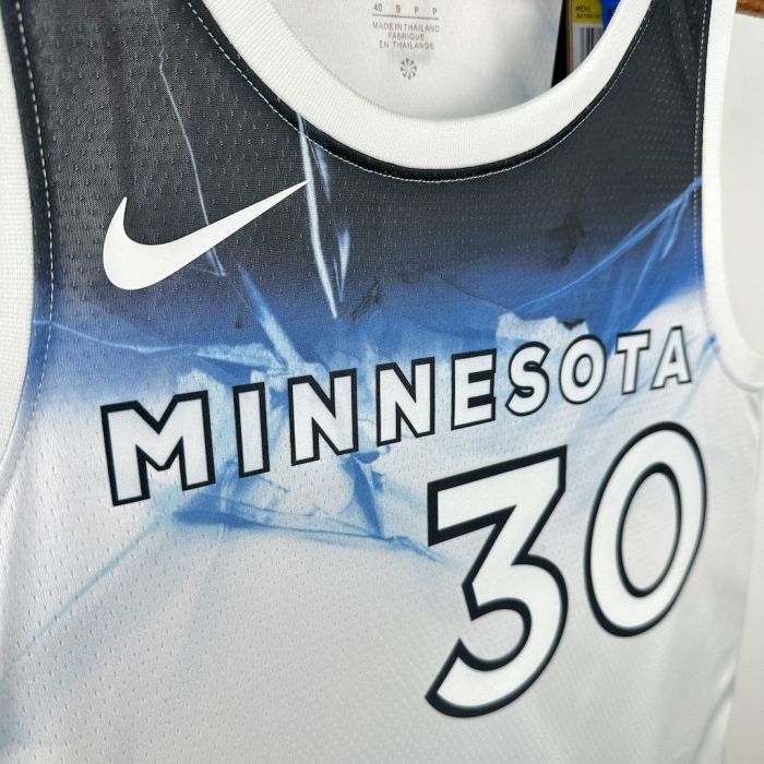 Julius Randle Minnesota Timberwolves City Edition 24/25 Swingman Jersey White