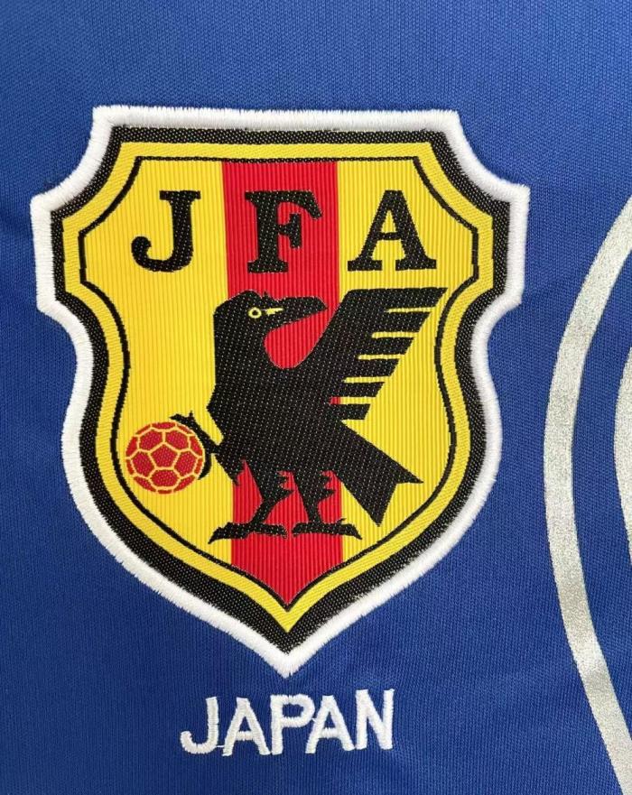 Japan World Cup Home Long Sleeve Retro Jersey 2006
