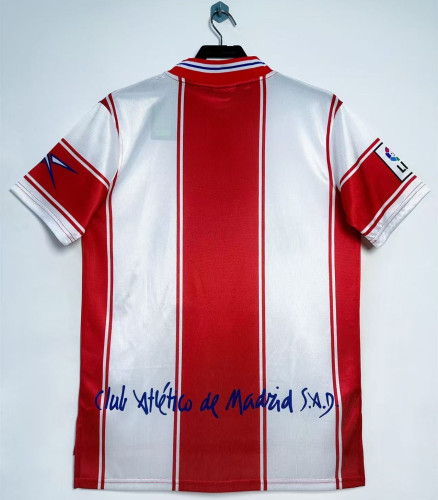 Atletico Madrid Home Retro Jersey 99/00