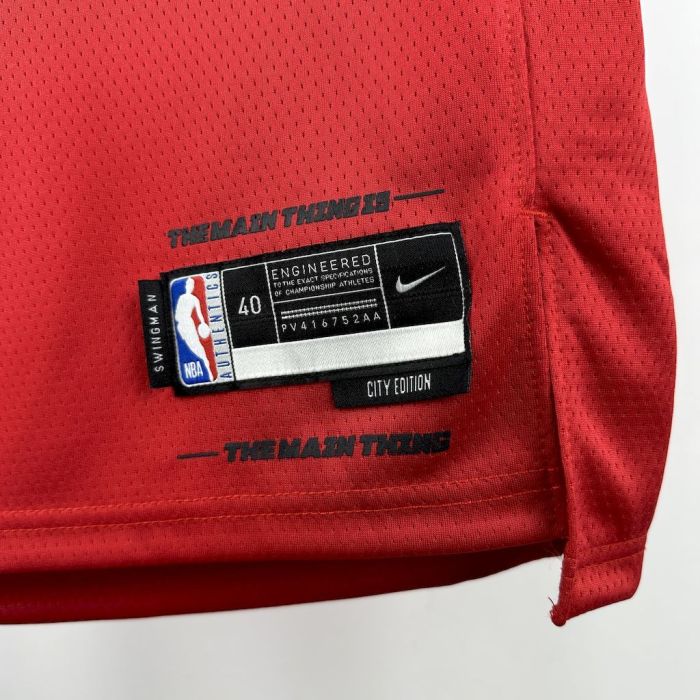 Dwyane Wade Miami Heat City Edition 24/25 Swingman Jersey Red