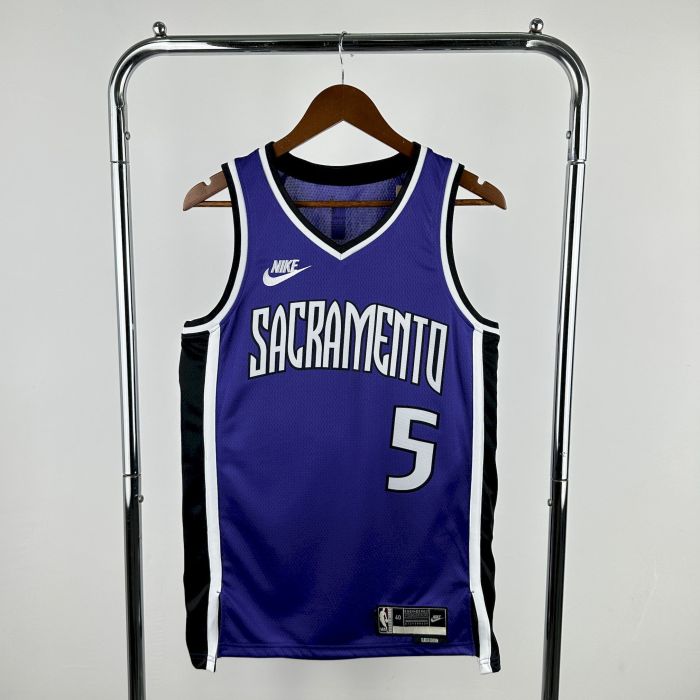 De'Aaron Fox Sacramento Kings Classic Edition Swingman Jersey 24/25 Purple
