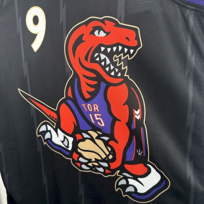 RJ Barrett Toronto Raptors City Edition Swingman Jersey 24/25 Black