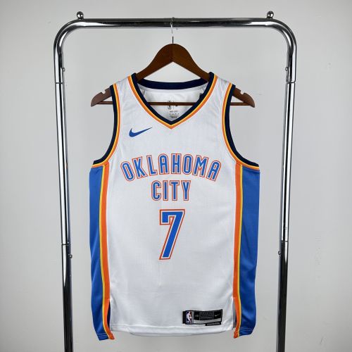Chet Holmgren Oklahoma City Thunder Association Edition Swingman Jersey White