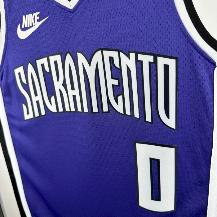 Malik Monk Sacramento Kings Classic Edition Swingman Jersey 24/25 Purple