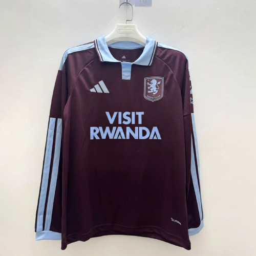 Aston Villa Man Home Long Sleeve Men Jersey 26/27